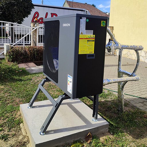 Hőszivattyú telepítés Sásd 11kw I Orion hőszivattyú