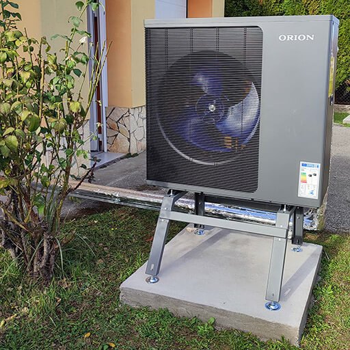 Hőszivattyú telepítés Sásd 15kw-3F I Orion hőszivattyú